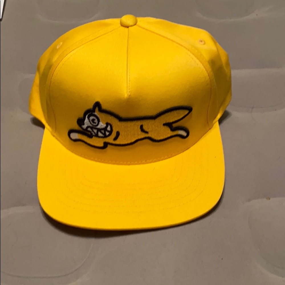 Yellow ice cream logo hat